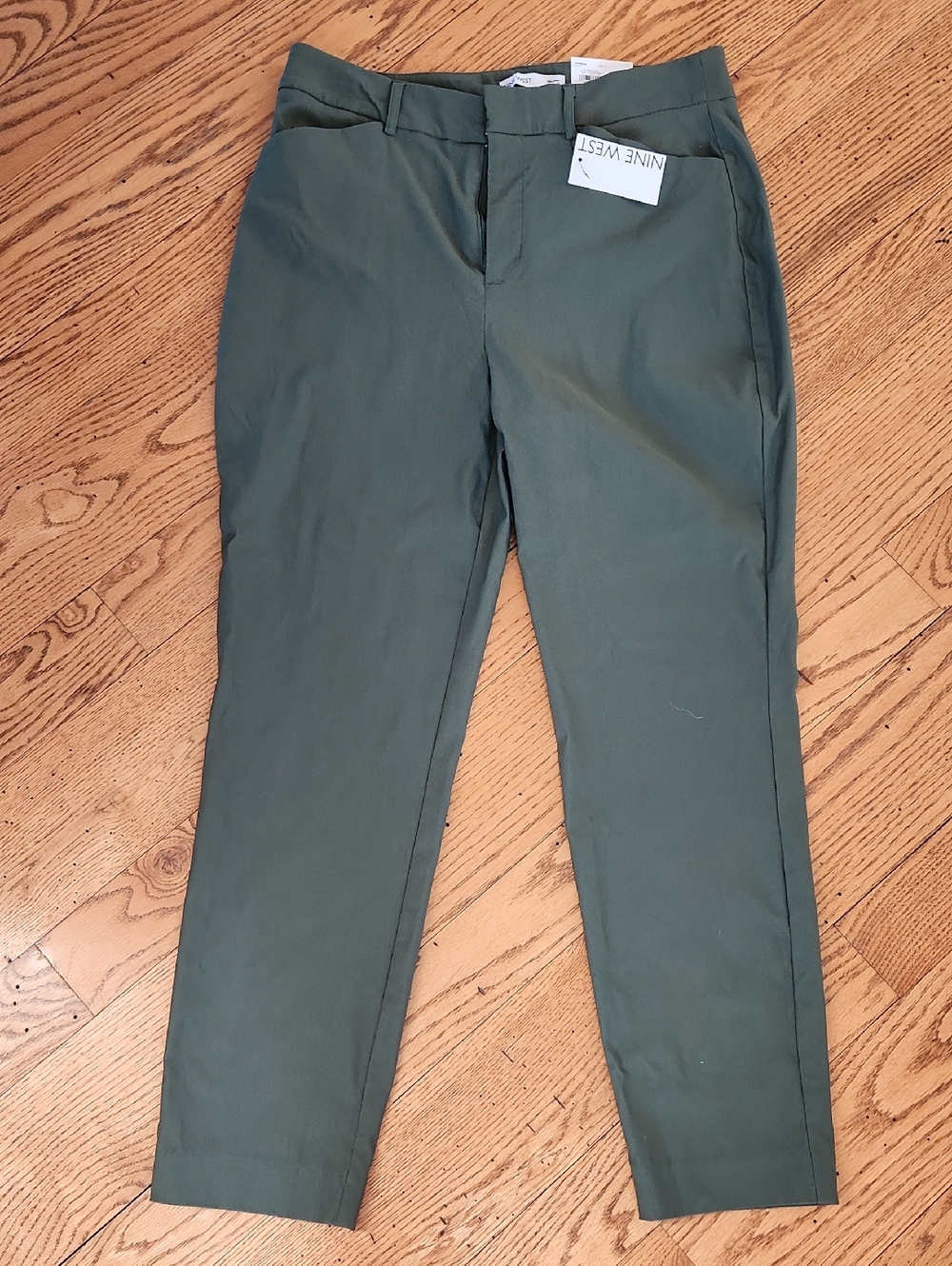 Nine West Olive High Rise Slim Ankle Pants